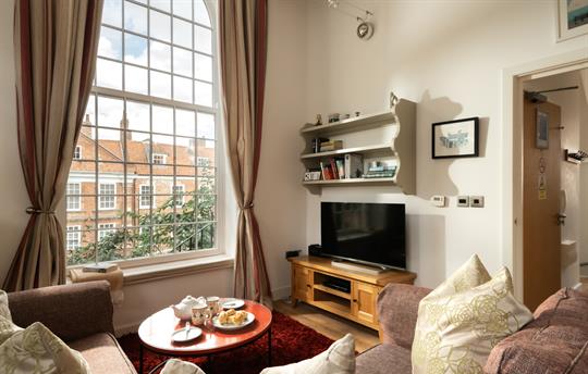 Malt House Seating and window