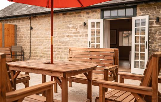 Dovecot - outside BBQ area