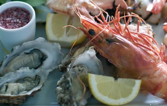 Wide choice of restaurants