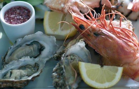 Wide choice of restaurants