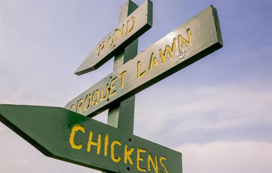 Signpost field house