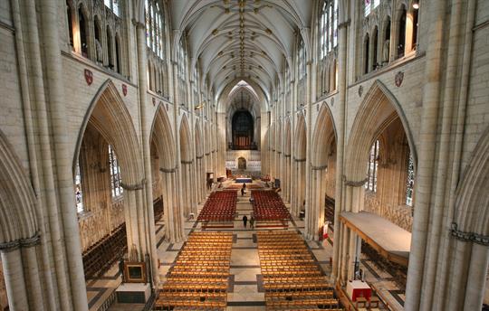 York Minster nave