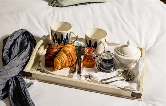Breakfast in bed
