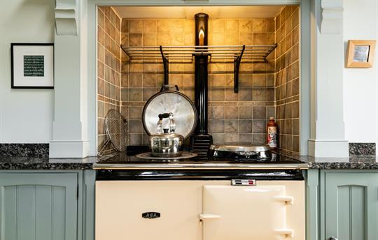 Enjoy cooking on a real AGA