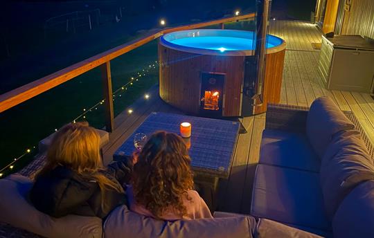 Brand new for Oct 2024 Hot Tub 