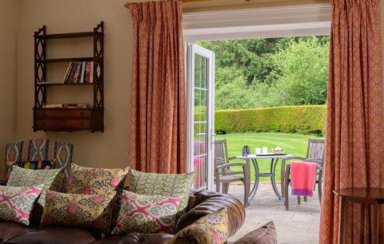 Enjoy the garden, directly from the sitting room