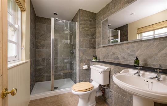 En-suite shower room off bedroom 3