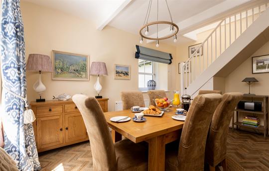 Dining room off the kitchen