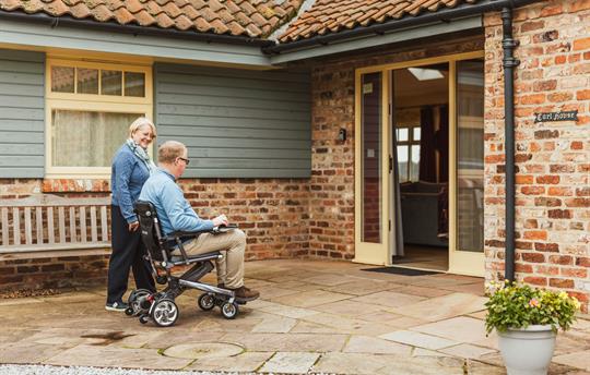 Wheelchair access at Cart House