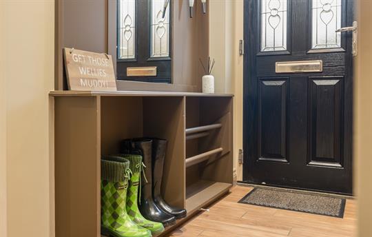Hallway wellies