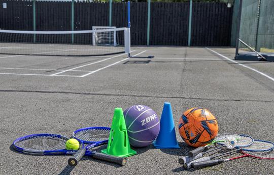 Sports Area Football, Tennis, Badminton Basketball