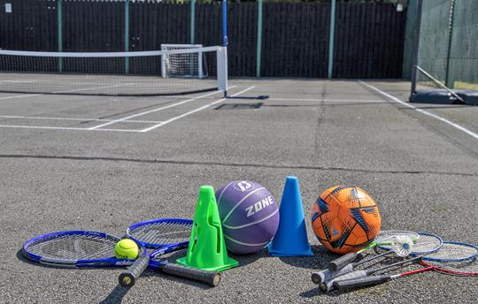 Sports Area Football, Tennis, Badminton Basketball