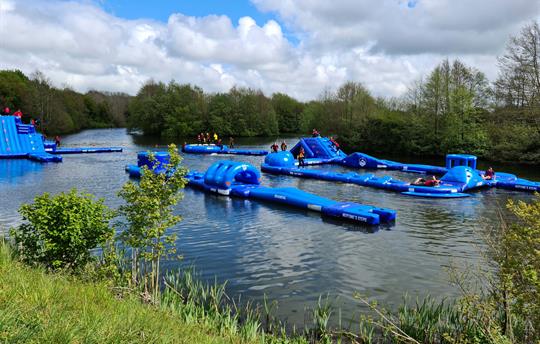 Alderford Lake Aqua Park - Just down the road