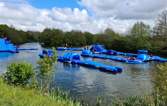 Alderford Lake Aqua Park - Just down the road