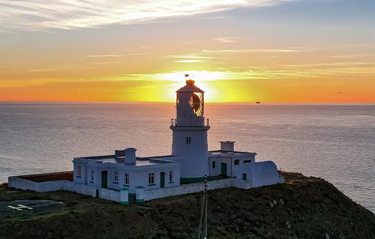 Sunset at Strumble Head
