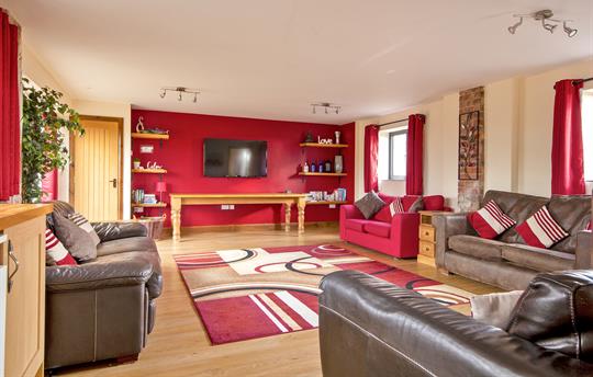 Buttercups has a wonderfully spacious sitting room