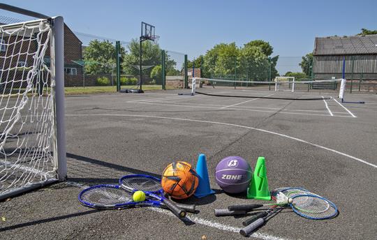 Enjoy our Multi Sports Court - great for all ages
