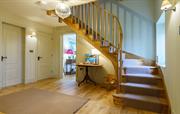 Generous hallway