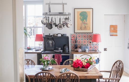 Well equipped kitchen