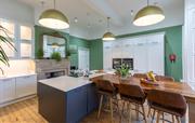 Lovely eat-in kitchen, all mod cons, garden access