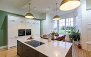 Stunning modern kitchen, direct garden access