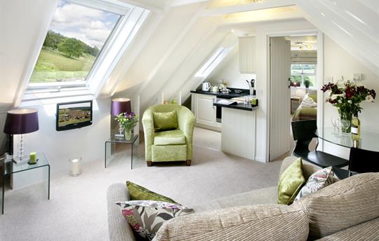 Brambles Sitting Room with log burner