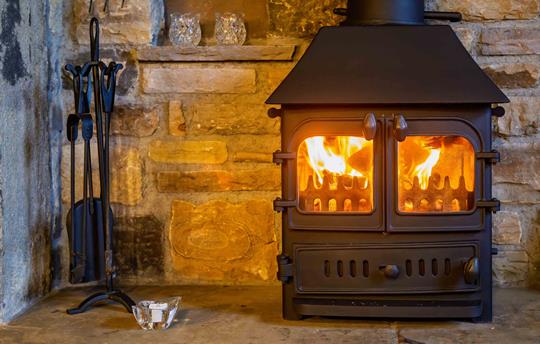 Minnie's Cottage stove