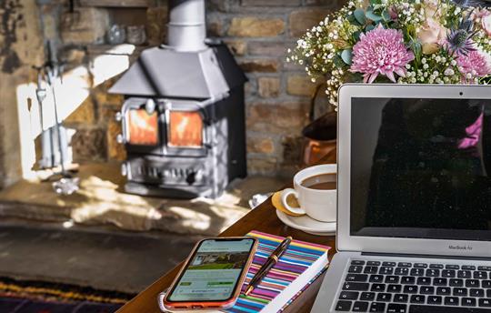 Working at Minnie's Cottage