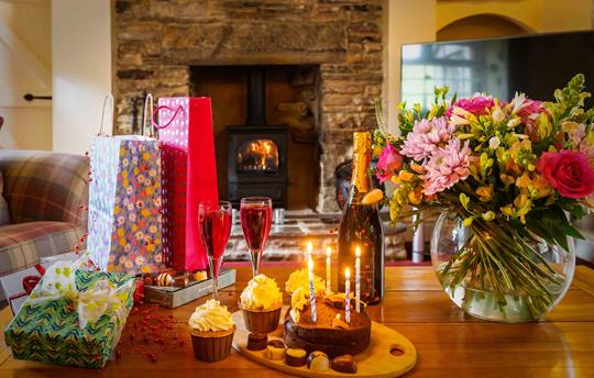 Birthday celebrations at Urlay Nook