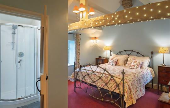 En-suite shower room at Urlay Nook