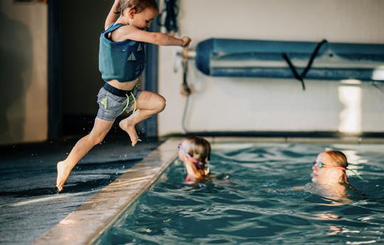 Boy in Pool