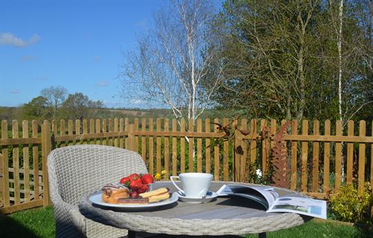 Enclosed raised garden 