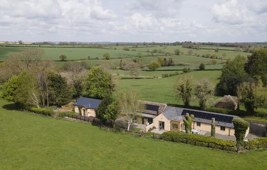 The Hay Barn from the Air