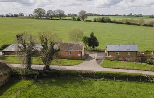 The Hay Barn from the East