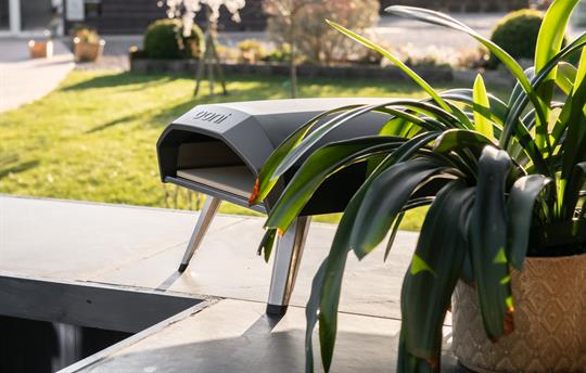 OOni pizza oven, great way to dine together