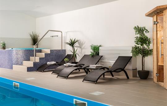 Relaxation beds to lie back and relax, or sleep!