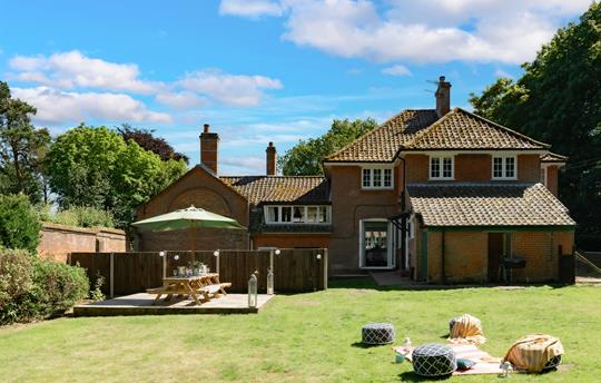 Hall Cottage from the garden