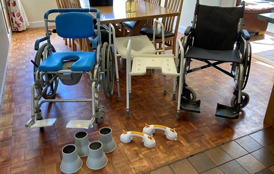 Hire complimentary reduced mobility items