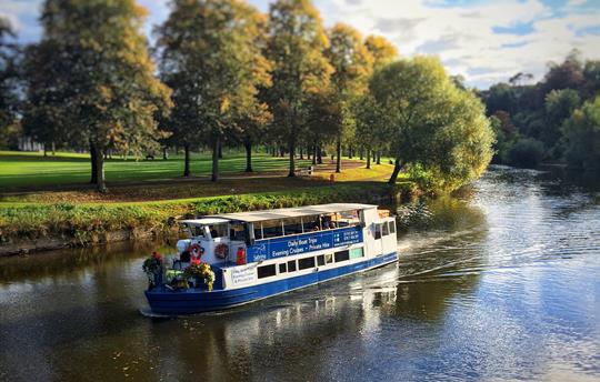 Sabrina Boat Tours, Shrewsbury (35 mins drive)