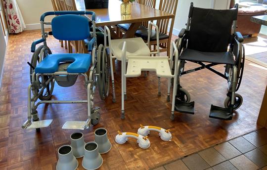 Hire complimentary reduced mobility items