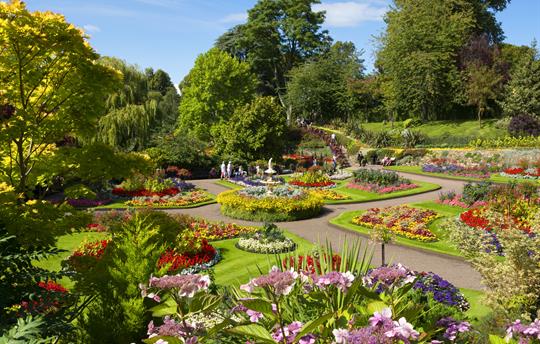 The Dingle, The Quarry, Shrewsbury (35 mins drive)