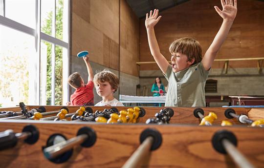 So much fun to be had in the games barn