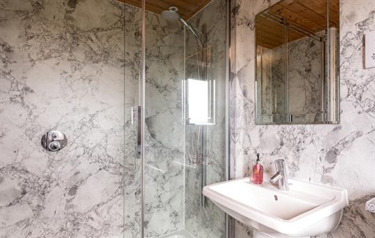 Ensuite ground floor shower room