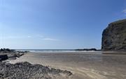 Crackington Haven at low tide