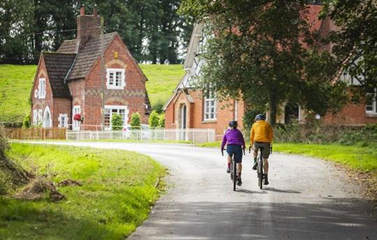Cycling in the Lincolnshire Wolds