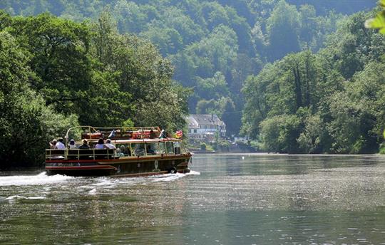 Riverboat Cruise on the River Wye