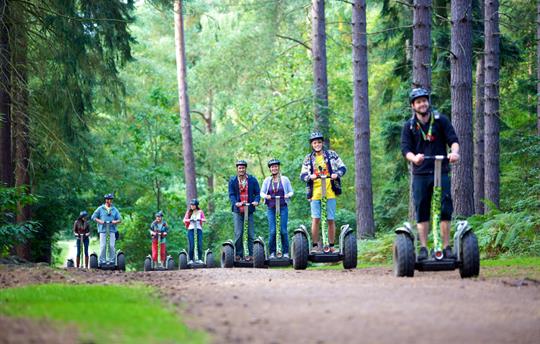Exploring on two wheels—Segway style