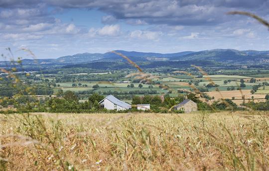 Beautiful  location and amazing views all around