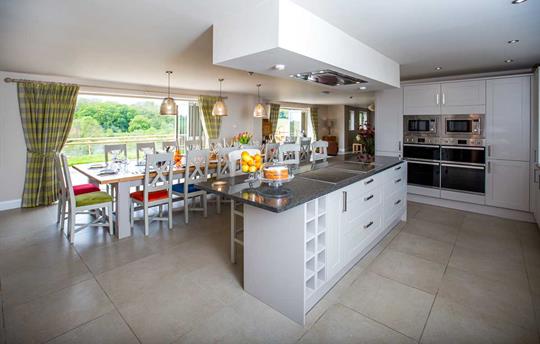 The Rookery spacious open plan living area