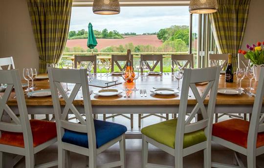 The Rookery dinning with a view